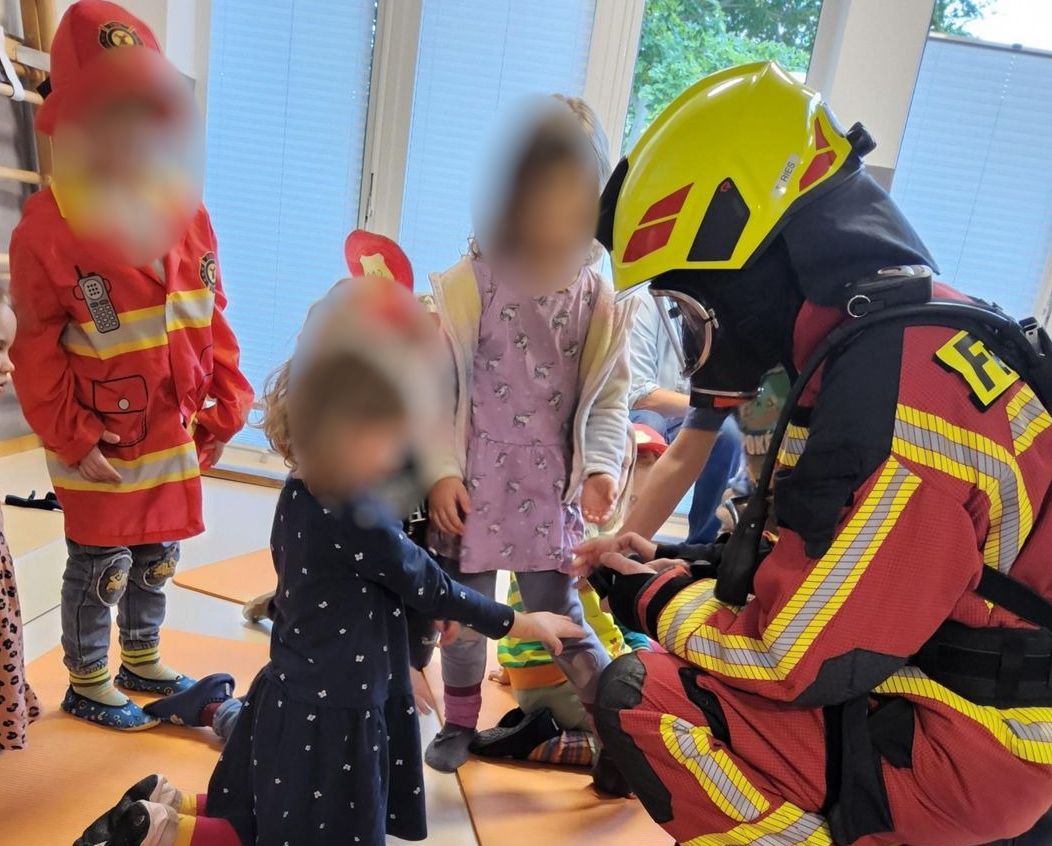 Feuerwehr AGT in der Kita